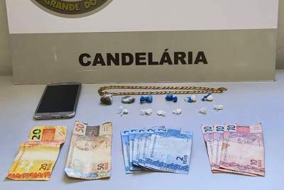 Homem é preso por tráfico de drogas