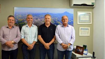 Hilton Kappaun visita prefeito Nestor Ellwanger