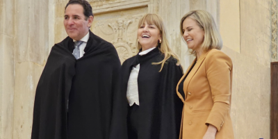 Advogada Jane Berwanger recebe reconhecimento em Portugal