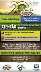 Estão abertas as inscrições para o Prêmio Afubra/Nimeq