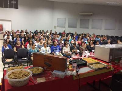 Curso de culinária foi realizado no auditório da Acic