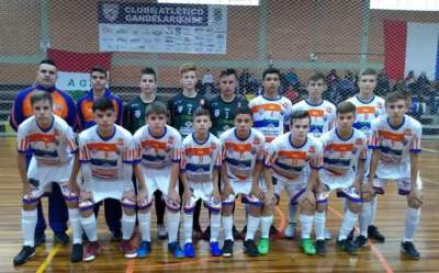 Korpus/Atlético vence AGE de Guaporé e lidera sua chave na Liga Gaúcha de Futsal Sub 15