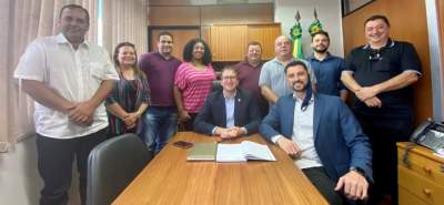 Comitiva candelariense visita deputado Beto Fantinel, empossado no dia 11