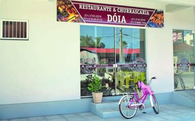 A fachada do novo endereço na rua Bento Gonçalves 