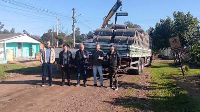 Obras de pavimentação iniciam no Bairro Marilene