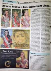 Na Folha, destaque para as vencedoras de 2014