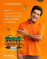 Cresol Cooperar anuncia os 7 primeiros ganhadores da Campanha Cooperar é Ganhar