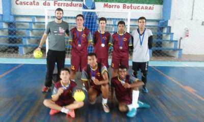 Escola Christiano Affonso Graeff - segundo lugar - handebol infantil masculino 