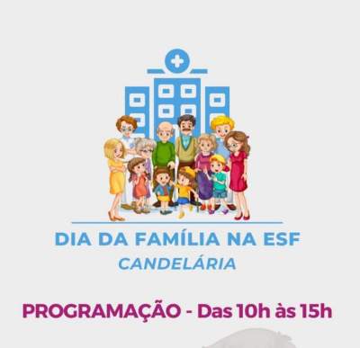 1º Dia da Família na ESF acontece neste sábado, 7