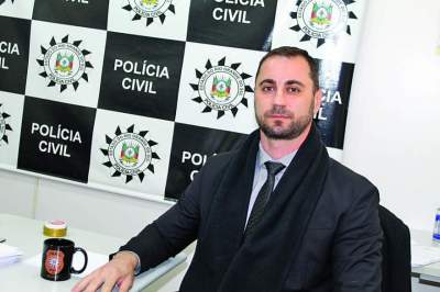 Polícia Civil de Candelária, Diego Traesel assume como novo delegado