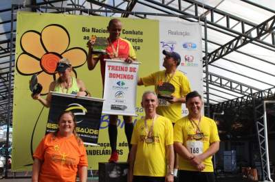 Premiação 50/54 anos masculino 8km