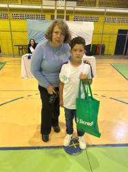 Escolha das Soberanas na Escola Percílio Joaquim da Silveira