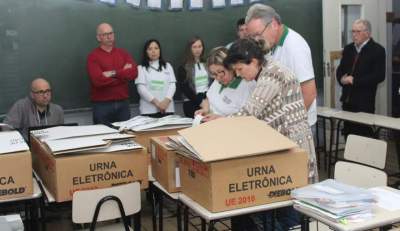 A apuração dos votos aconteceu no Colégio Medianeira