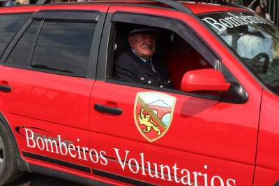 Bombeiros relizzaram homenagem a Lauro Radtke