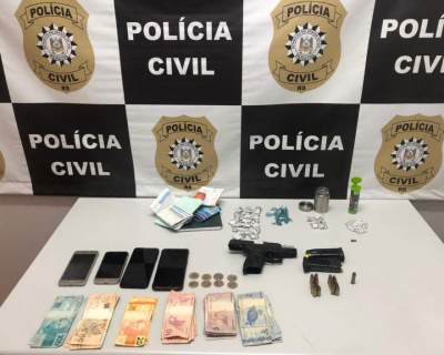 Polícia Civil cumpre mandado de busca e apreensão no bairro Ewaldo Prass