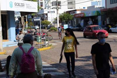 A distribuição dos 82 infectados de Candelária