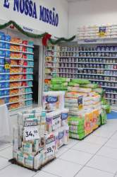 Loja conta com espaço ampliado com grande variedade de produtos