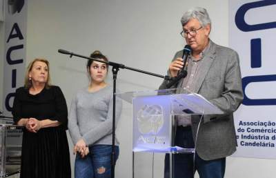 Luis Carlos Heinze, homenageado especial da noite