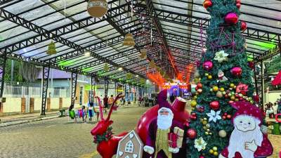 Programação do Natal das Candeias teve início da Rua Coberta
