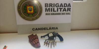 Homem é preso por porte ilegal de arma de fogo 