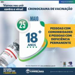 Covid-19: vacinação inclui pessoas com comorbidades a partir de 18 anos