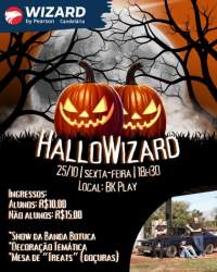 Halloween da Wizard convida você
