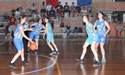 Liga Municipal de Basquete movimentou o Ginásio Doutor Gomes no fim de semana