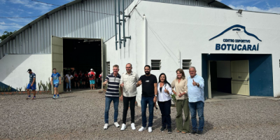 Centro Esportivo da Vila Botucaraí é inaugurado no último sábado