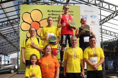 Premiação 40/44 anos masculino 4km