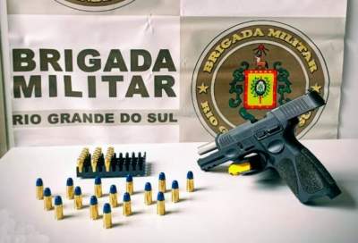 PRE prende homem por porte ilegal de arma de fogo 