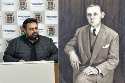 Vereador sugere construção de busto de Albino Lenz