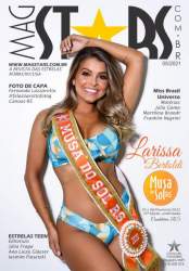 Larissa Bertoldi - Musa do Sol RS 2020/2021 é capa da Revista Star