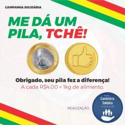 “Me dá um Pila, tchê”: mobilização é transferida para o dia 11