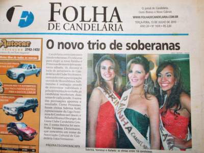 Na Folha, destaque para as vencedoras de 2010