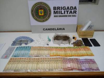 Casal é preso por tráfico de drogas no bairro Pôr do Sol