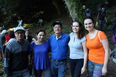 Jodeli com os familiares: fé e vivenciar a natureza