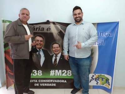 PRTB oficializa sua chapa para a disputa para prefeito: Ismael e Vilnei Carvalho