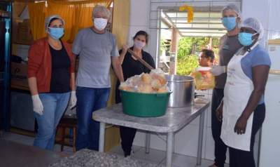 Distribuição do Sopão do Carinho começou pelo bairro Ewaldo Prass