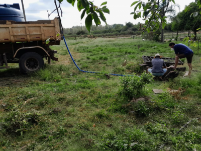 Entrega de água segue em ritmo acelerado | Foto: Prefeitura / Divulgação