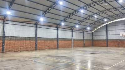 Quadra será inaugurada neste sábado 