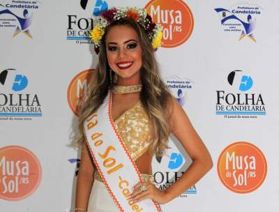 Júlia Gularte é a Musa do Sol de Candelária 2019