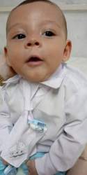 Heitor de Vargas, o bebê de seis meses que reside em Ibarama - Crédito: Divulgação