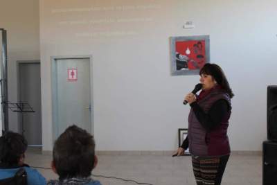 Um dos pontos altos da mostra foi a palestra de Sandra Mara Bueno de Almeida
