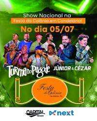 Festa da Colônia estandes já estão abertos para a comercialização