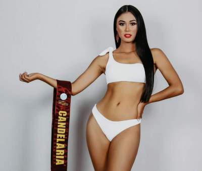 Gabriele Bredow é Candelária no Miss RS Latina