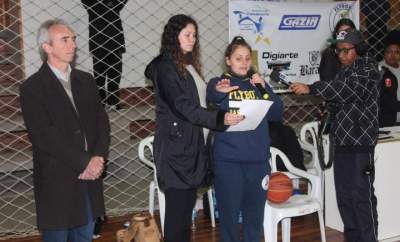 Atleta Milena, do Flyboys, comandou o juramento do atleta