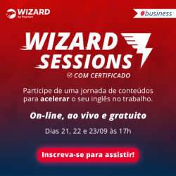 Prepare sua mente! O Wizard Sessions vem ai!