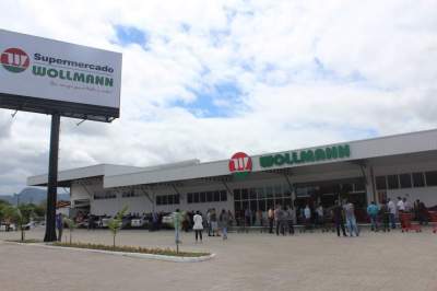 Supermercado Wollmann inaugura nova loja em Cerro Branco