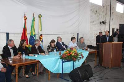 Em sua manifestação, Sartori fez um balanço do seu governo: plantando sementes de mudanças