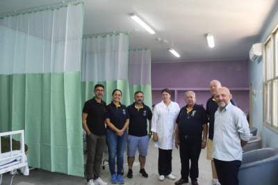 Hospital Candelária instala Divisórias de Leito na ala SUS doadas pelo Rotary Club